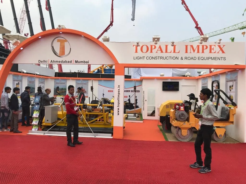 Bauma Munich 2018 - Topall Impex stall, Messe Munchen, Germany