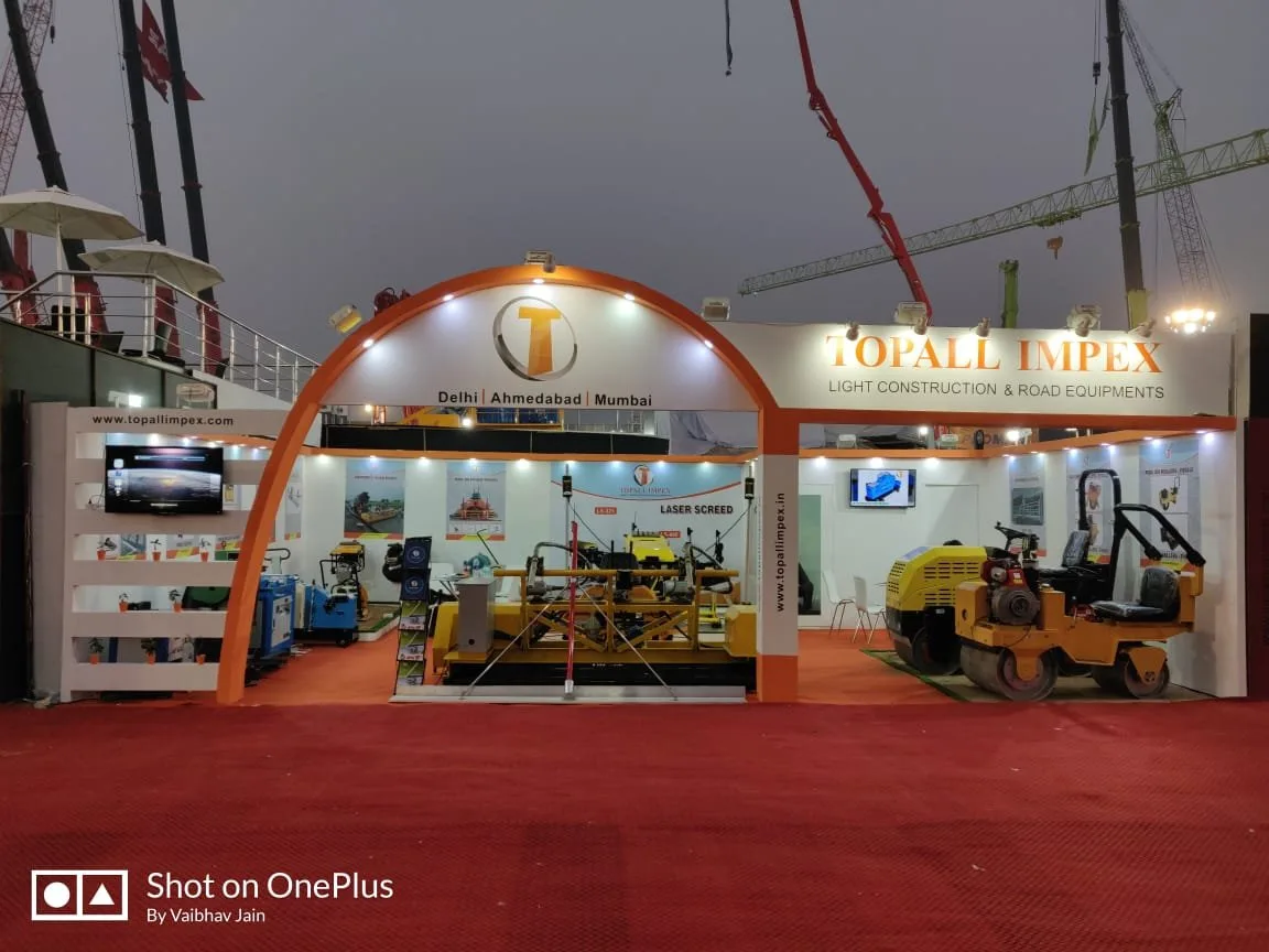 Bauma Munich 2018 - Topall Impex stall, Messe Munchen, Germany
