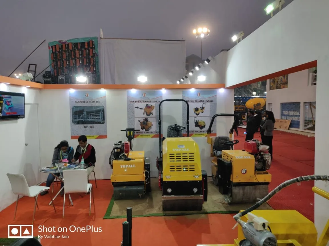 Bauma Munich 2018 - Topall Impex stall, Messe Munchen, Germany