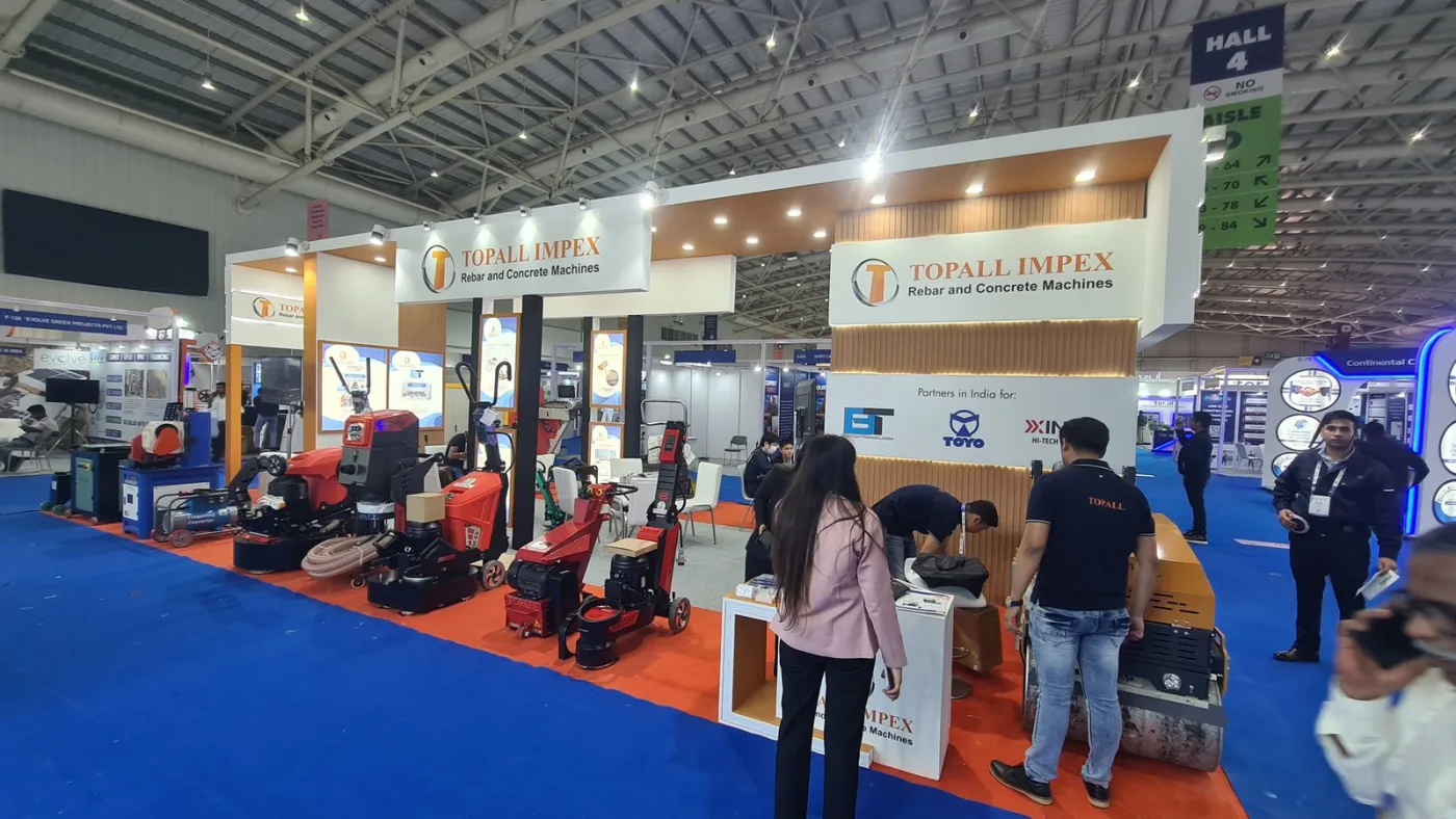 Excon India 2023 - Topall Impex stall, BIEC, Bengaluru
