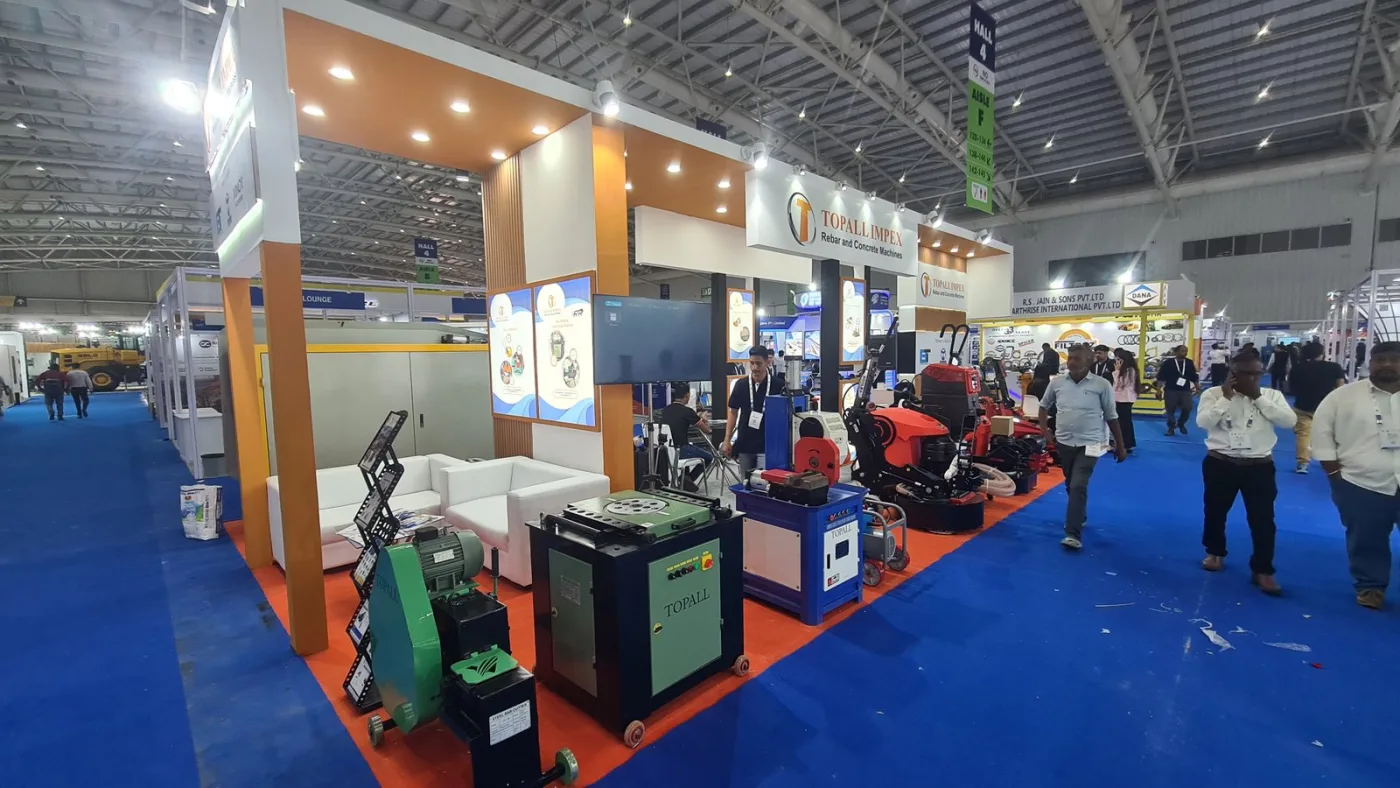 Excon India 2023 - Topall Impex stall, BIEC, Bengaluru