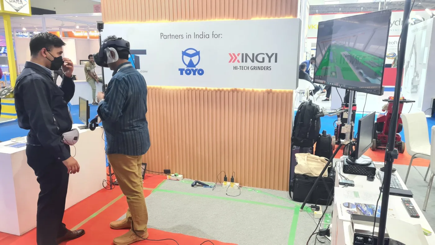 Excon India 2023 - Topall Impex stall, BIEC, Bengaluru