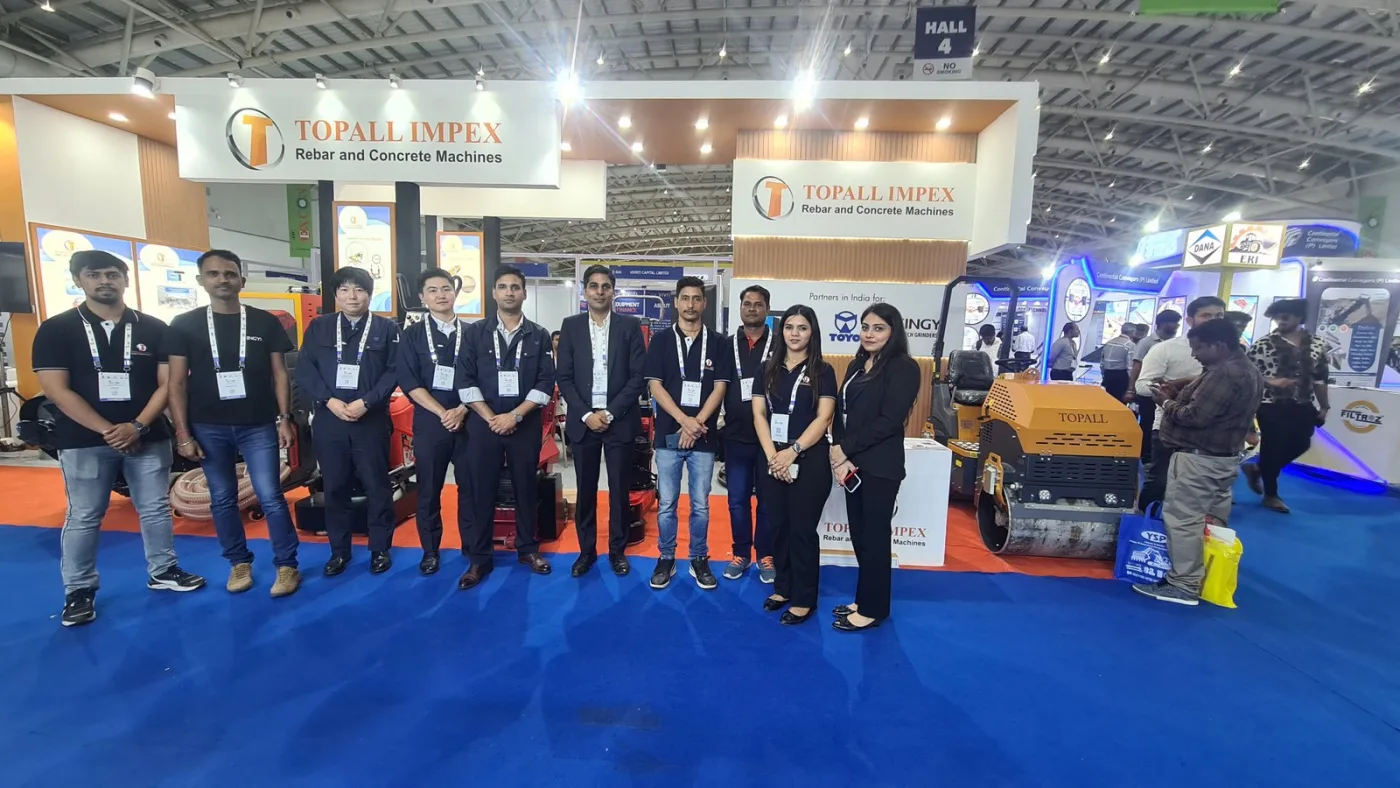 Excon India 2023 - Topall Impex stall, BIEC, Bengaluru
