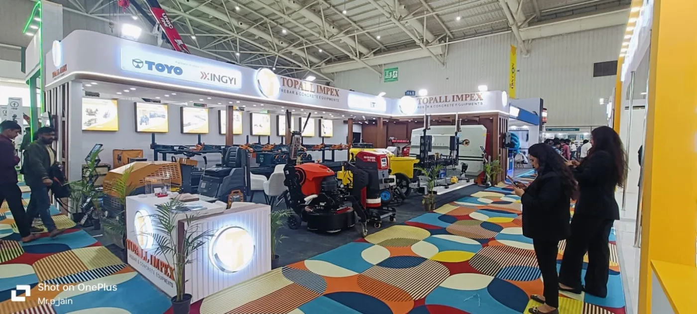 Excon India 2023 - Topall Impex stall, BIEC, Bengaluru