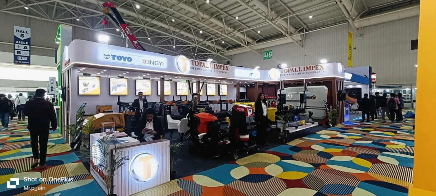 Excon India 2025 - Topall Impex stall, BIEC, Bengaluru