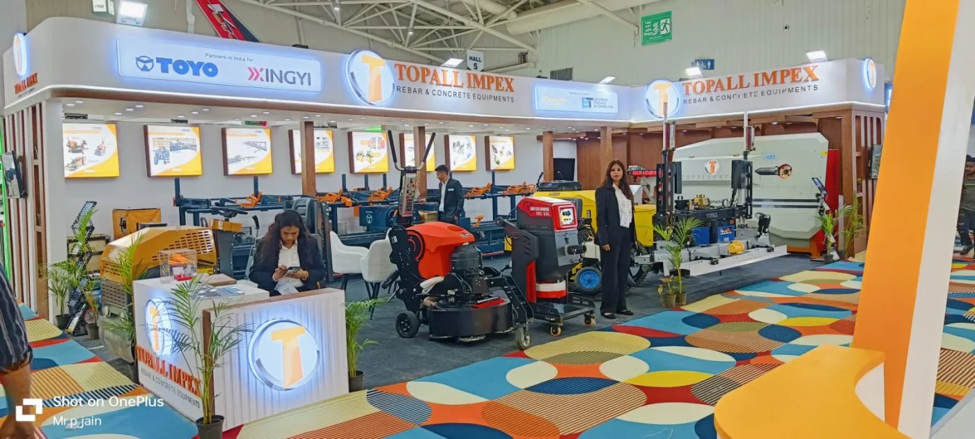 Excon India 2025 - Topall Impex stall, BIEC, Bengaluru