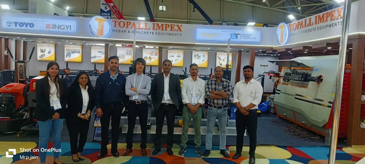 Excon India 2025 - Topall Impex stall, BIEC, Bengaluru